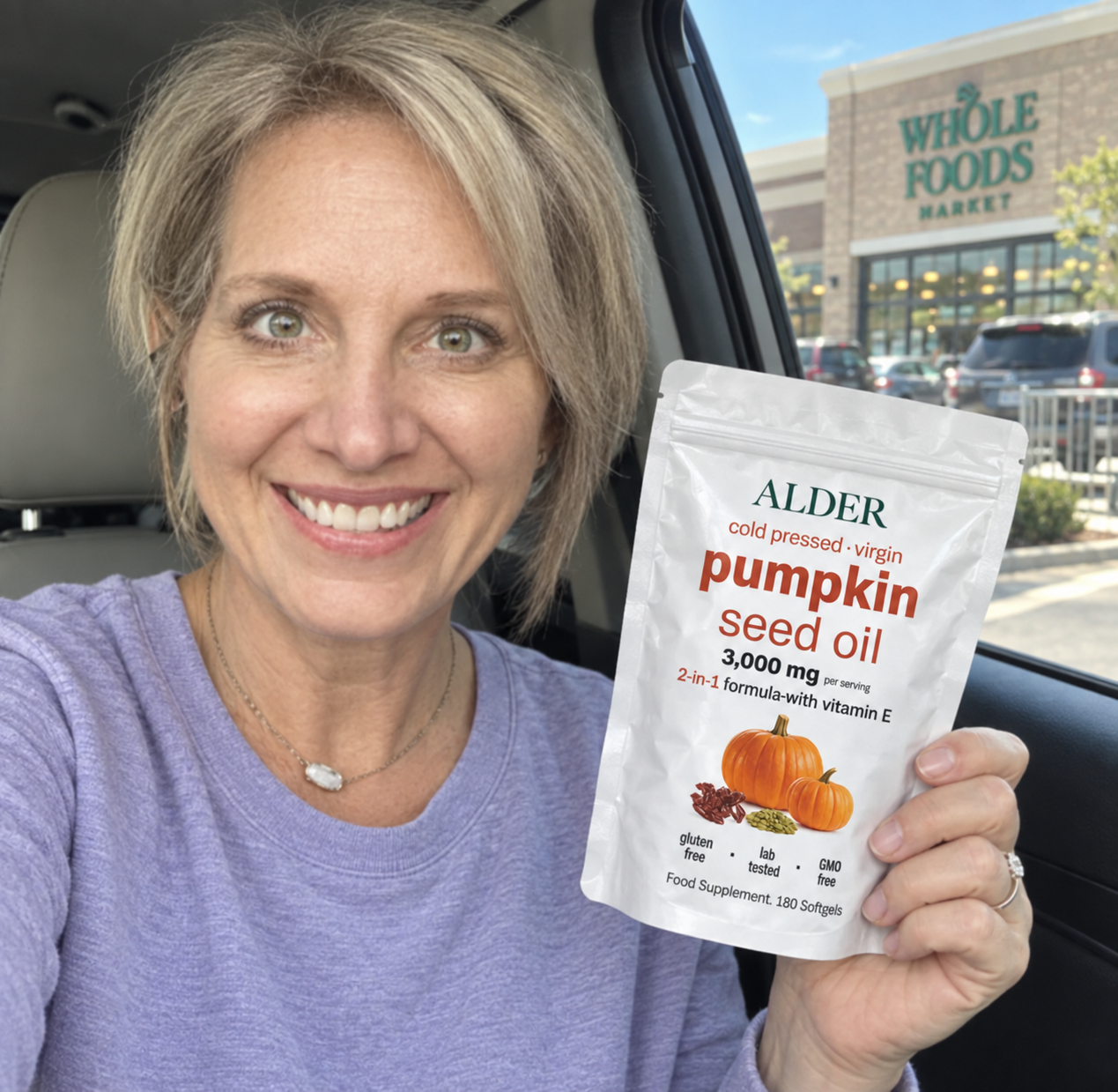 Rachel P., Alder customer